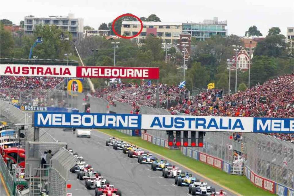 Spectacular Views Over Albert Park Melbourne Kültér fotó